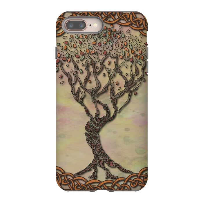 iPhone 7 plus StrongFit Celtic Tree of Life II by Lotti Brown
