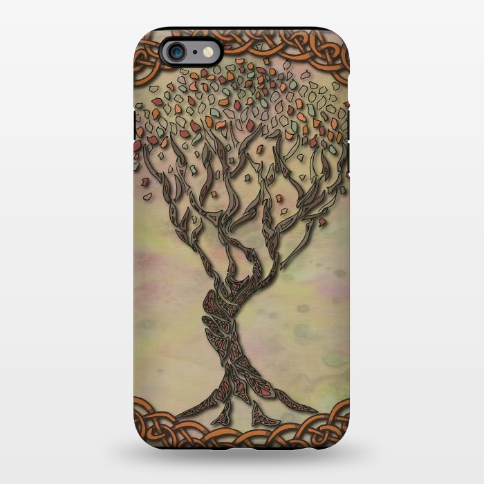 iPhone 6/6s plus StrongFit Celtic Tree of Life II by Lotti Brown