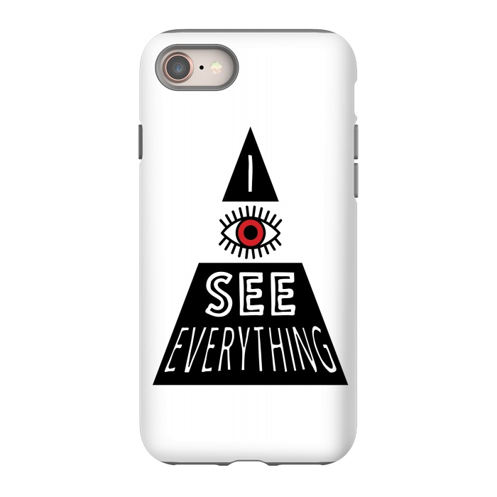 iPhone SE StrongFit I see everything by Laura Nagel