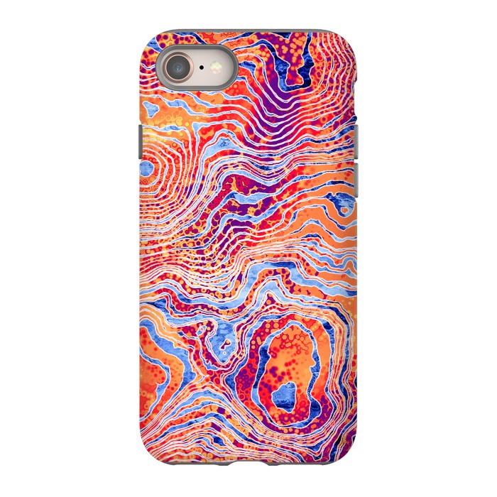 iPhone SE StrongFit  Abstract Colorful Marble I by Art Design Works