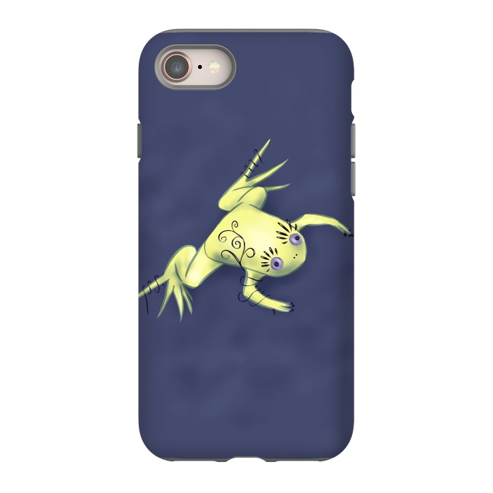 iPhone SE StrongFit Weird Frog With Funny Eyelashes Digital Art by Boriana Giormova