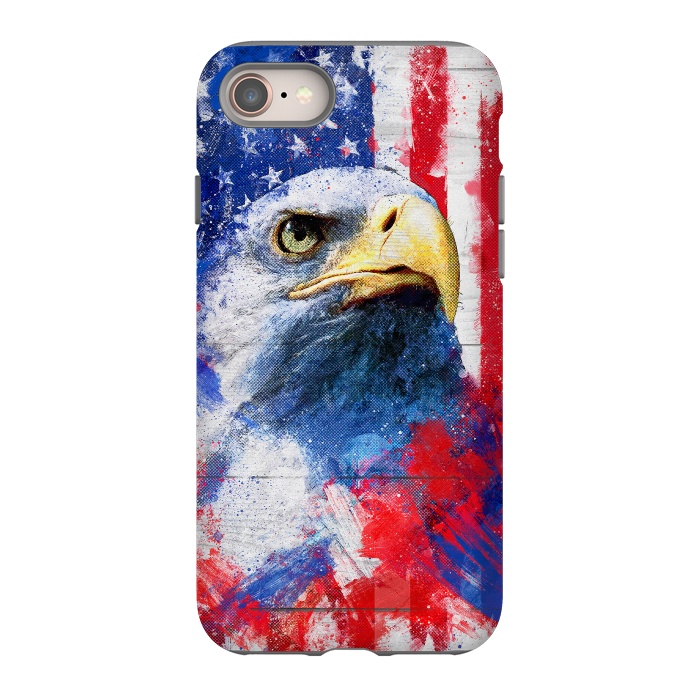 iPhone SE StrongFit Artistic XLIII - American Pride by Art Design Works