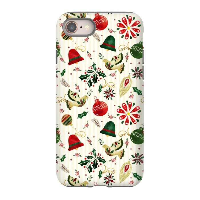 iPhone SE StrongFit Ornate Christmas Ornaments by Noonday Design