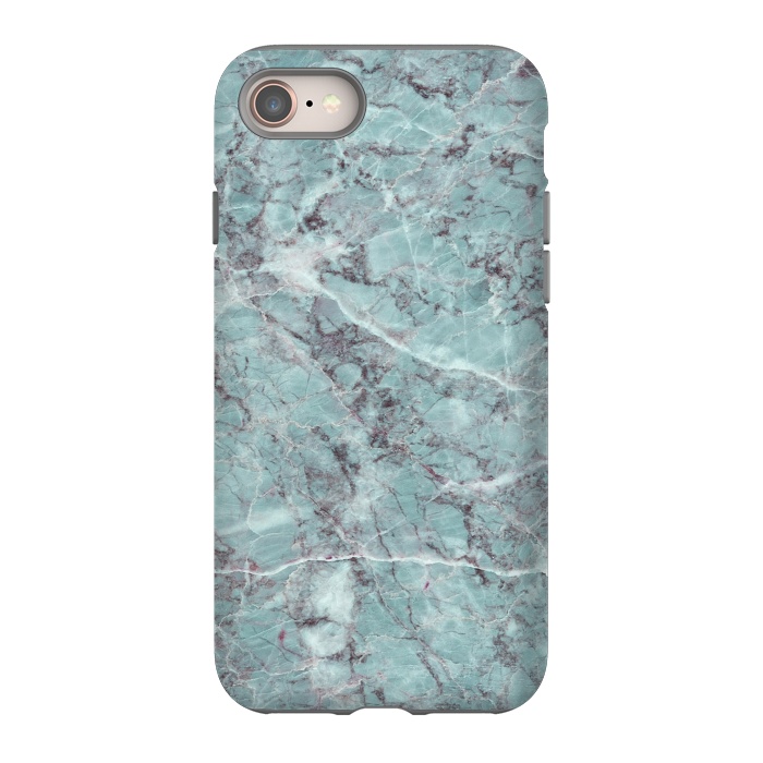 iPhone SE StrongFit Teal Marble by amini54