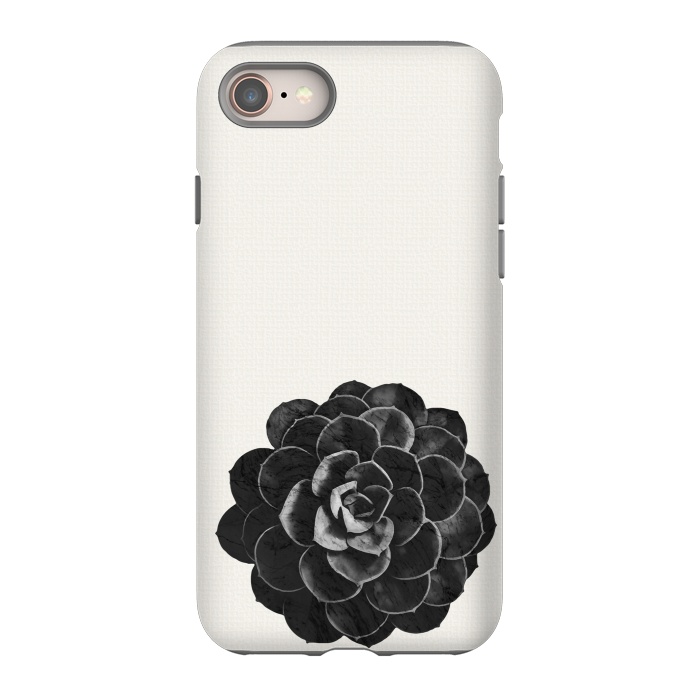 iPhone SE StrongFit Succulent Black Marble by amini54