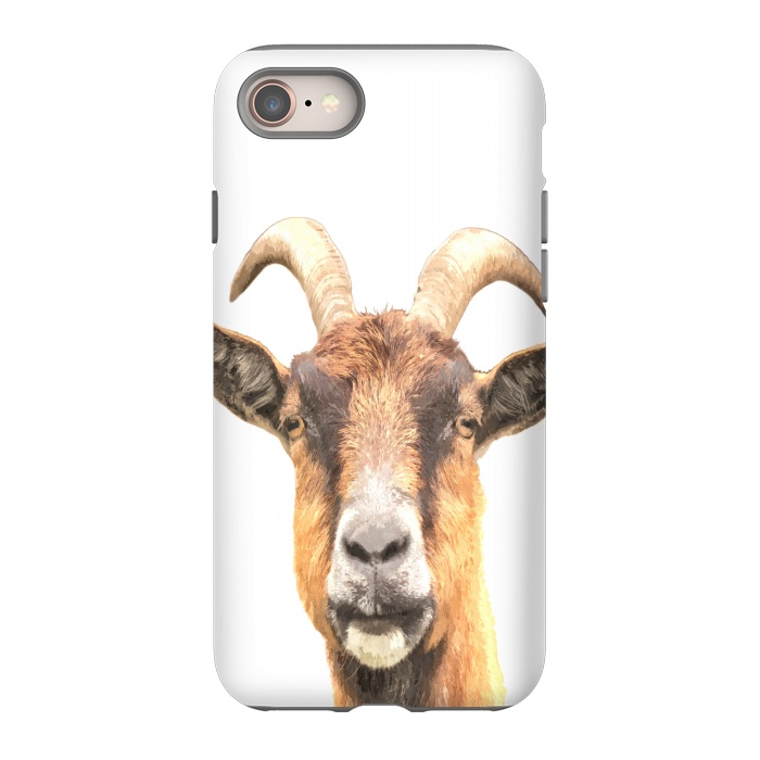 iPhone SE StrongFit Goat Portrait by Alemi