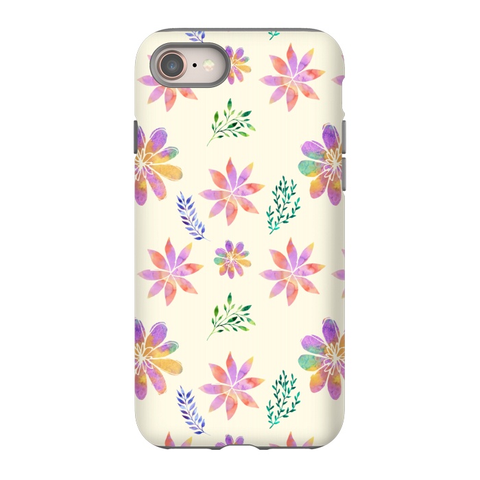 iPhone SE StrongFit Happiest Flowers by Creativeaxle