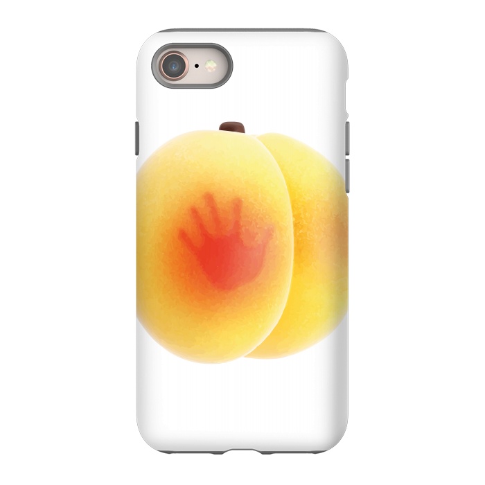 iPhone SE StrongFit Peach by Carlos Maciel