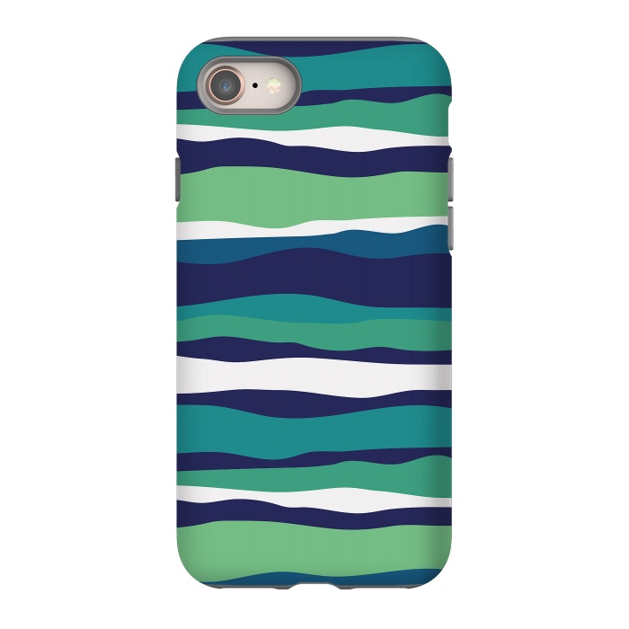 iPhone SE StrongFit Sea Stripes by Majoih