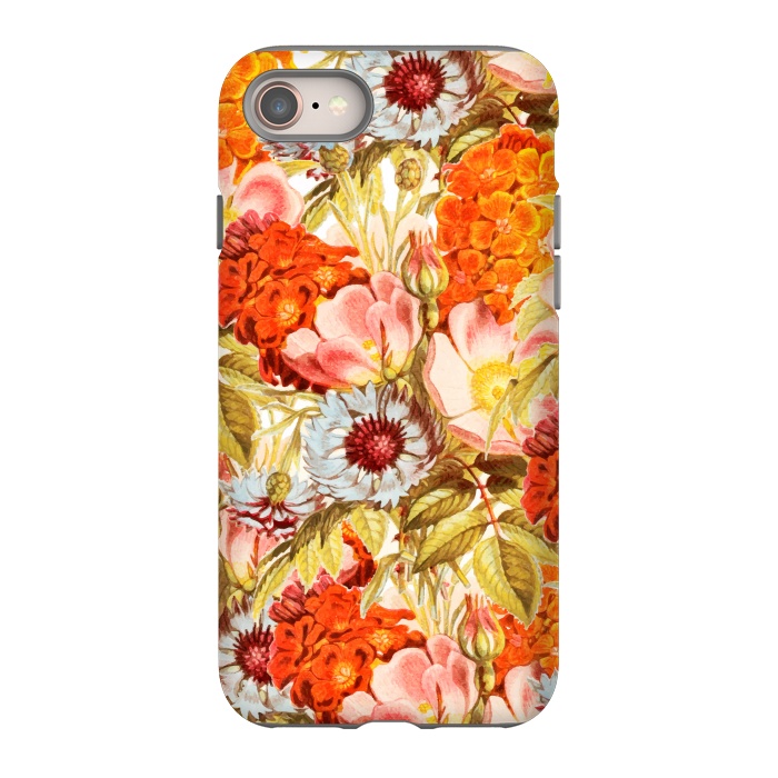 iPhone SE StrongFit Coral Bloom by Uma Prabhakar Gokhale