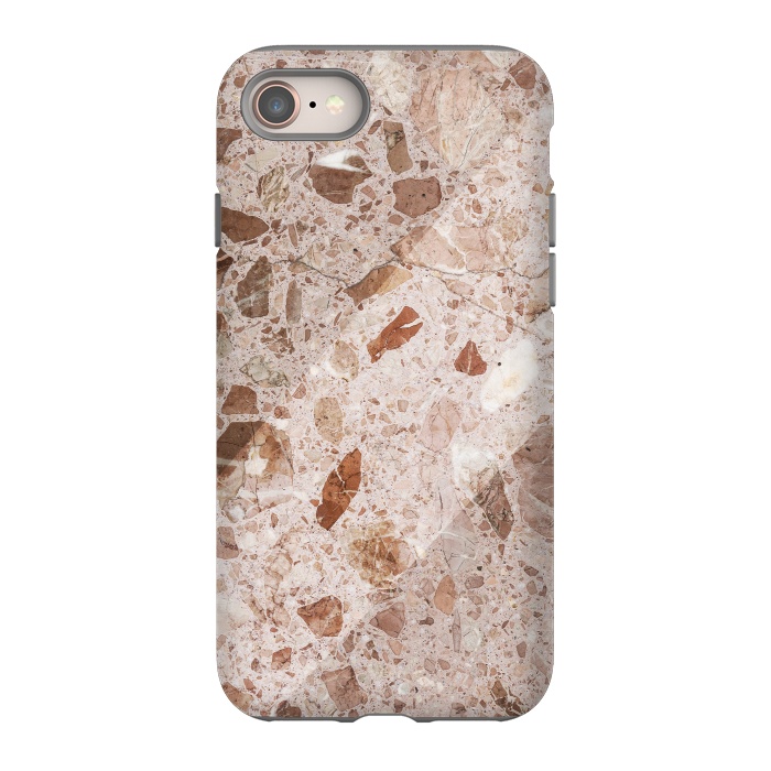 iPhone SE StrongFit Speckle Marble by Carlos Maciel