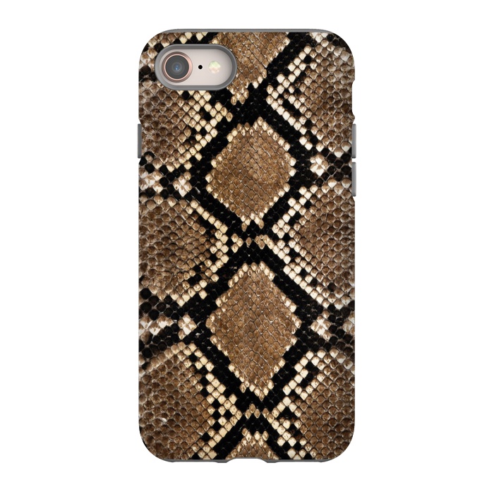 iPhone SE StrongFit Snake Skin by Carlos Maciel