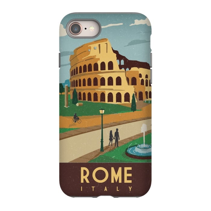 iPhone SE StrongFit Rome by Carlos Maciel