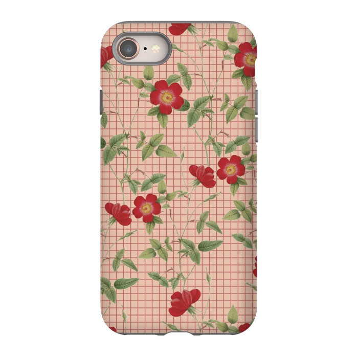 iPhone SE StrongFit Red Roses by Zala Farah