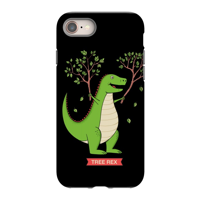 iPhone SE StrongFit Tree Rex  by Coffee Man