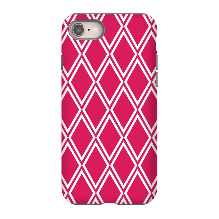 iPhone SE StrongFit Pink Diamonds Pattern by Martina