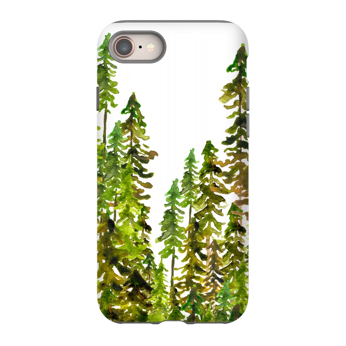 iPhone SE StrongFit Dark Forest by Amaya Brydon