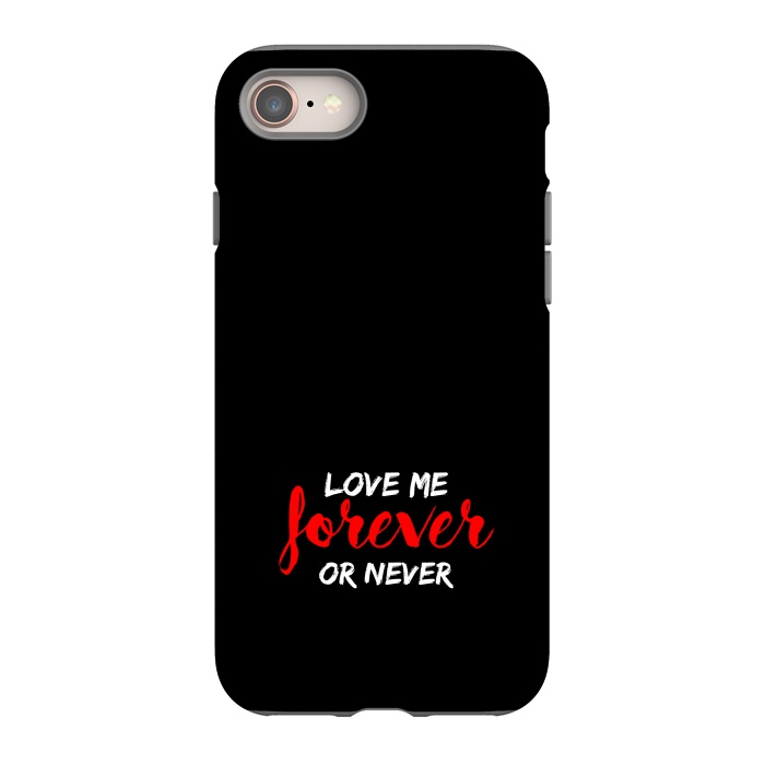 iPhone SE StrongFit love me forever or never by TMSarts