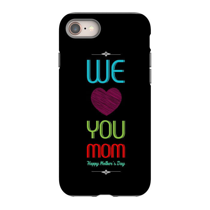 iPhone SE StrongFit we love mom by TMSarts