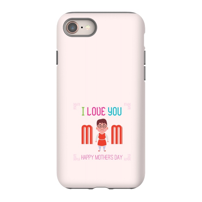 iPhone SE StrongFit i love you mom by TMSarts