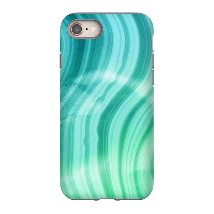 iPhone SE StrongFit Mermaid Ocean Marble Waves  by  Utart