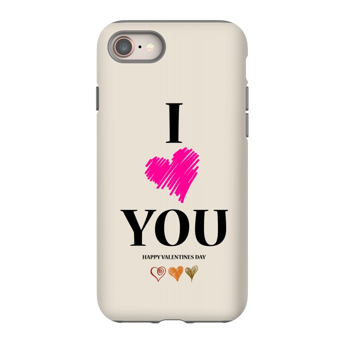 iPhone SE StrongFit i love you heart by TMSarts