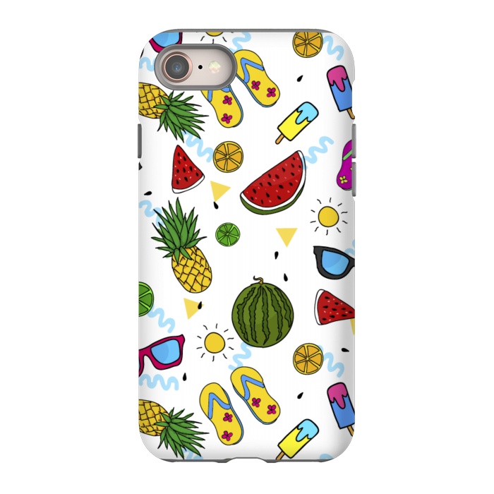 iPhone SE StrongFit beach love pattern by MALLIKA