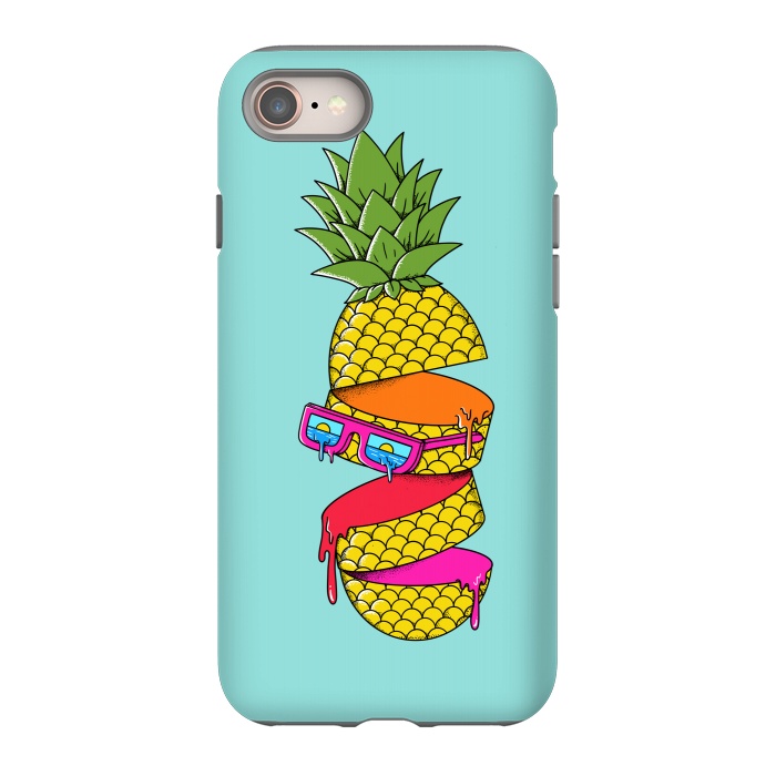 iPhone SE StrongFit Pineapple Colors by Coffee Man