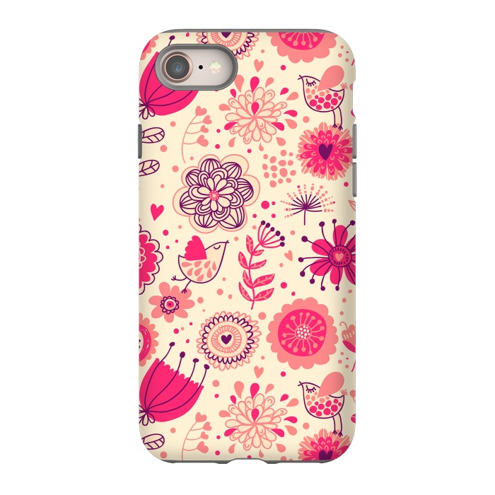 iPhone SE StrongFit Romantic Flowers In Spring by ArtsCase