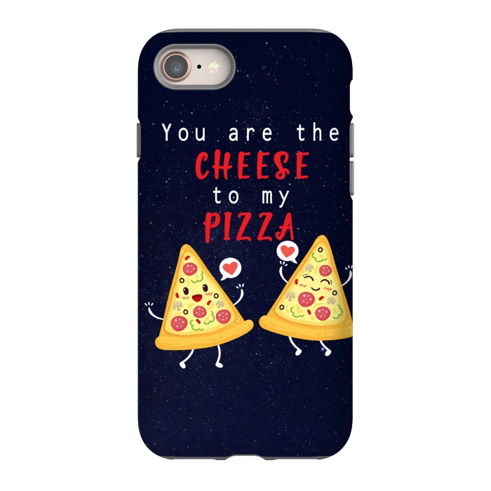 iPhone SE StrongFit YOU ARE THE CHEESE TO MY PIZZA by MALLIKA