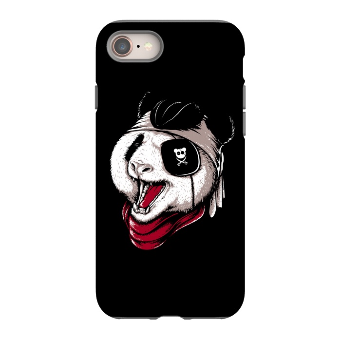 iPhone SE StrongFit Panda Pirate by Afif Quilimo