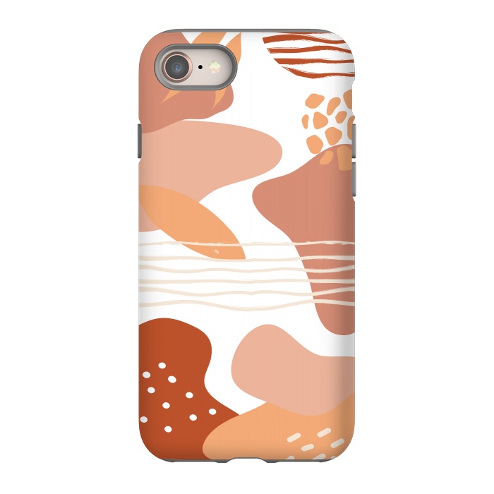 iPhone SE StrongFit Terracotta earth by Martina