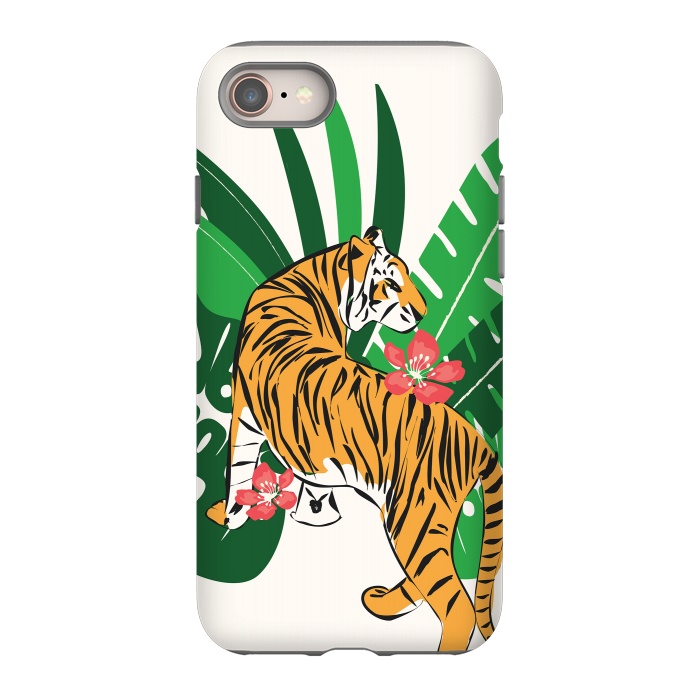 iPhone SE StrongFit Tiger 010 by Jelena Obradovic