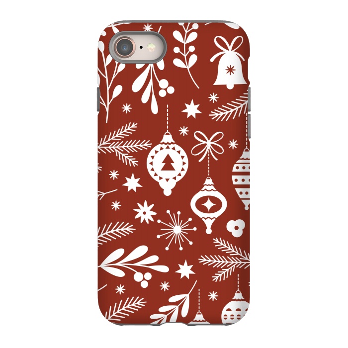 iPhone SE StrongFit Christmas Pattern II by ArtsCase