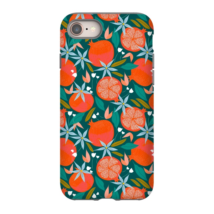 iPhone SE StrongFit Summer Pomegranate by Uma Prabhakar Gokhale