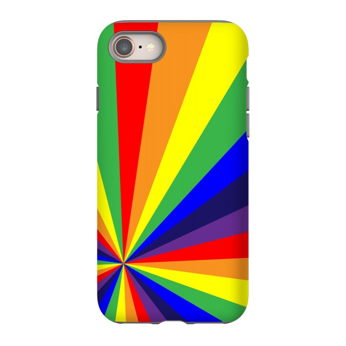 iPhone SE StrongFit rainbow rays by MALLIKA