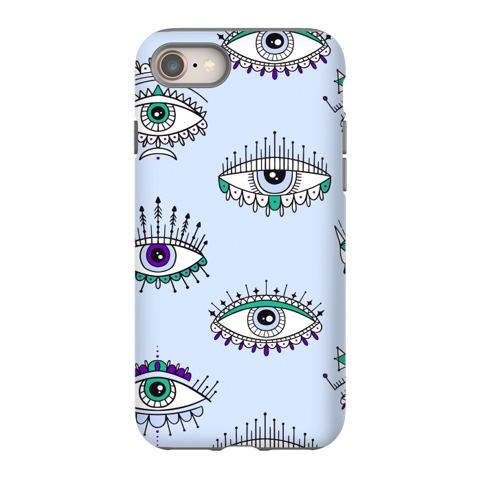 iPhone SE StrongFit evil eyes by haroulita