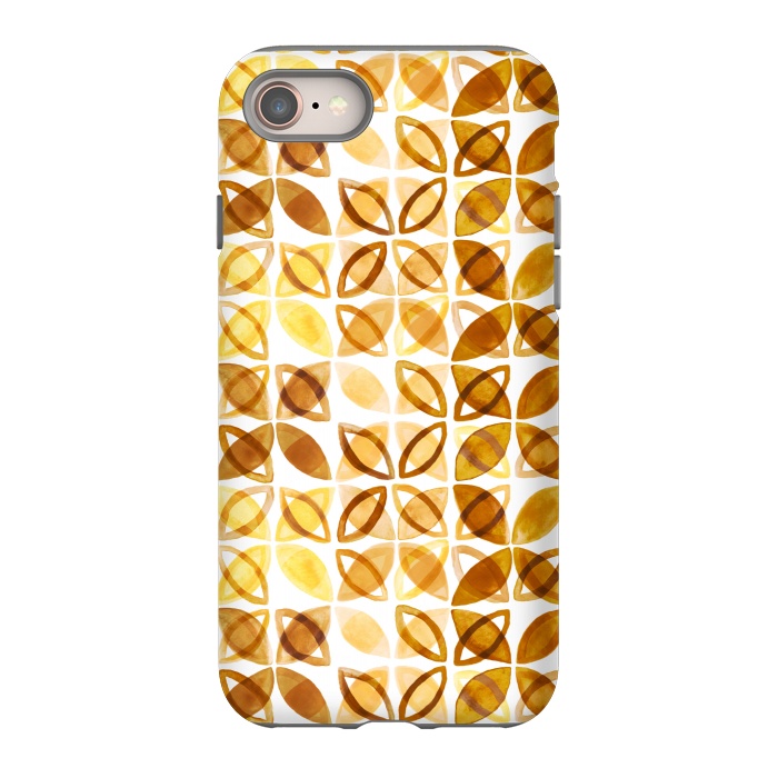 iPhone SE StrongFit 70's Watercolor Pattern  by Tigatiga