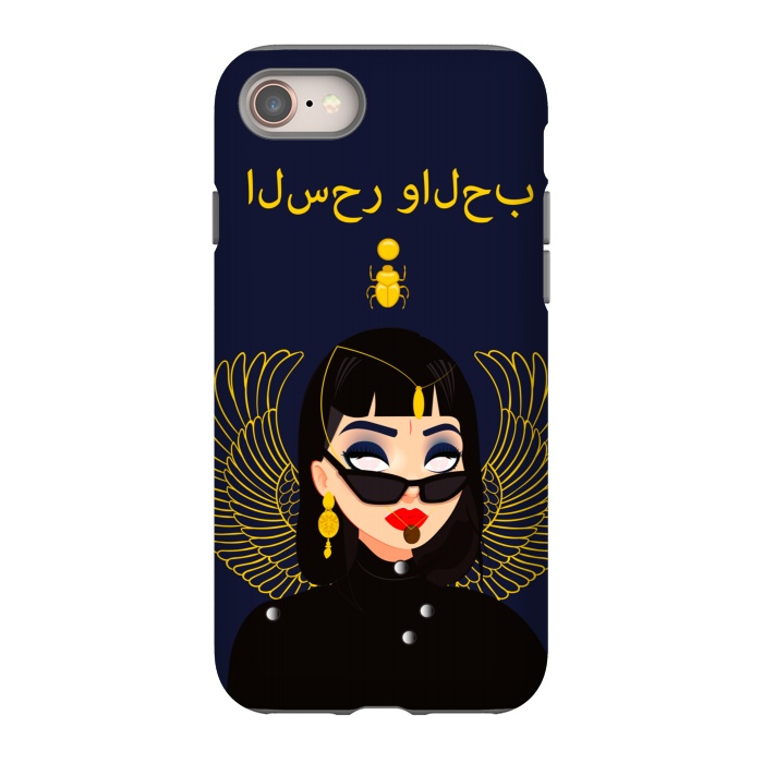 iPhone SE StrongFit Reyna Egipcia by Verónica Arboleda 