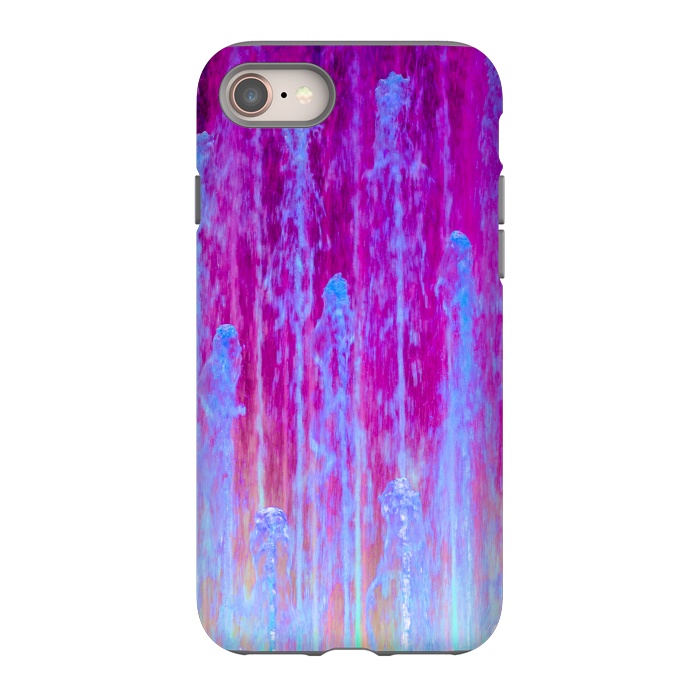 iPhone SE StrongFit Pink blue abstract  by Winston