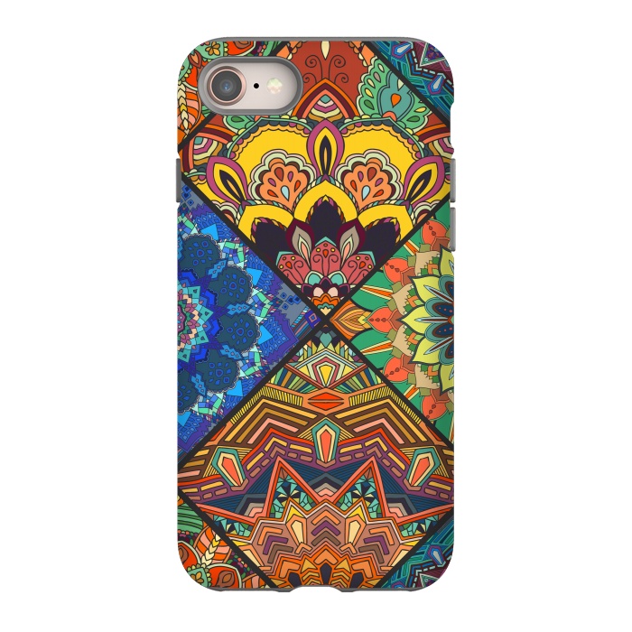 iPhone SE StrongFit Vectorial Eastern Mandala Decoration by ArtsCase