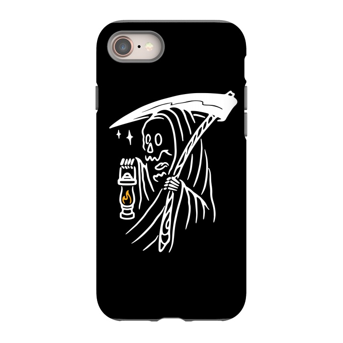 iPhone SE StrongFit Grim Reaper and Lighting by Afif Quilimo