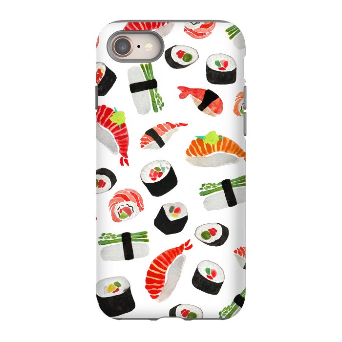 iPhone SE StrongFit Sushi Pattern by Amaya Brydon