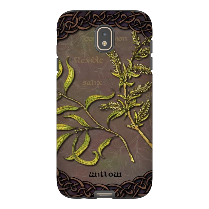 Galaxy J7 StrongFit Celtic Willow by Lotti Brown