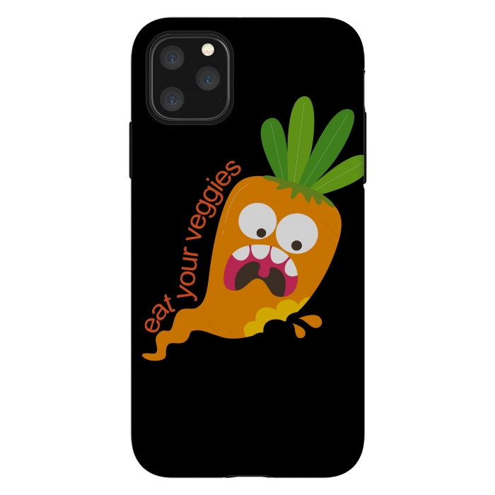 iPhone 11 Pro Max StrongFit eat your veggies by MALLIKA