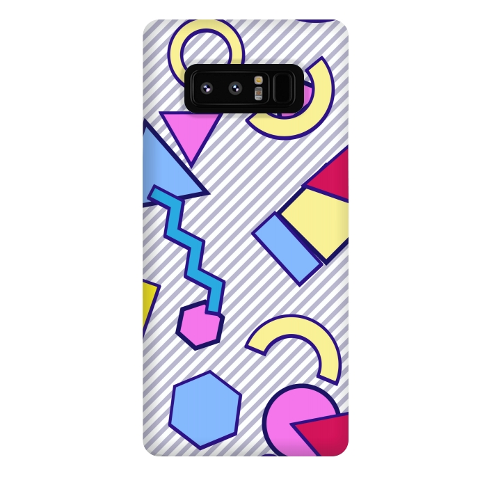 Galaxy Note 8 StrongFit shapes graffitii pattern by MALLIKA