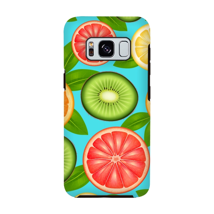 Galaxy S8 StrongFit fruits love summer by MALLIKA