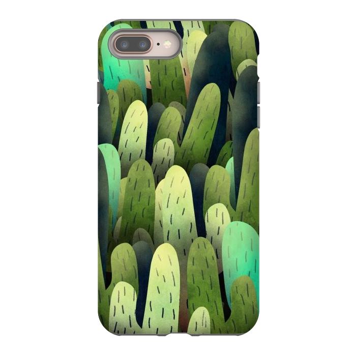 iPhone 8 plus StrongFit The cactus fields  by Steve Wade (Swade)
