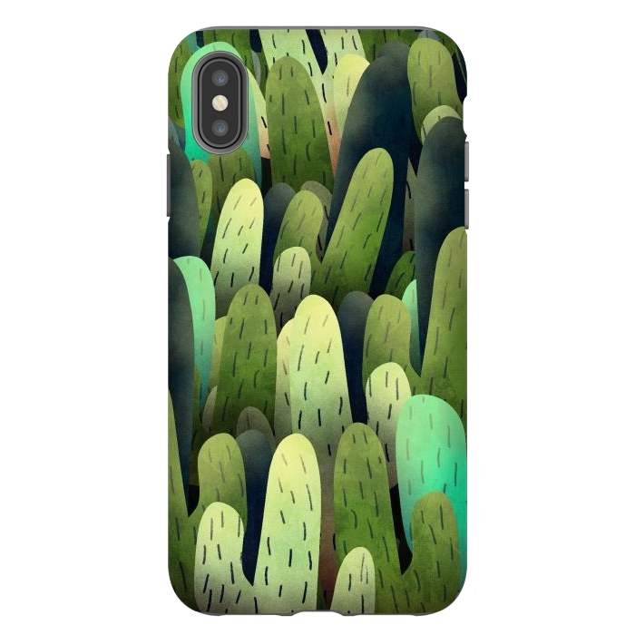 iPhone Xs Max StrongFit The cactus fields  by Steve Wade (Swade)