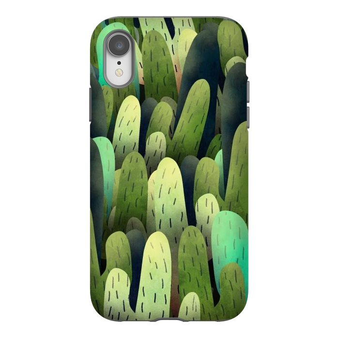 iPhone Xr StrongFit The cactus fields  by Steve Wade (Swade)